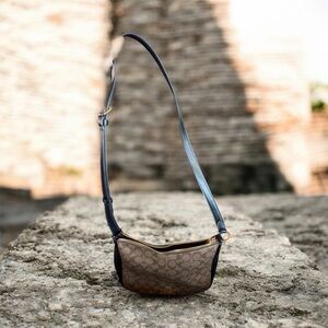 Coach Brown and Black Crossbody Bag